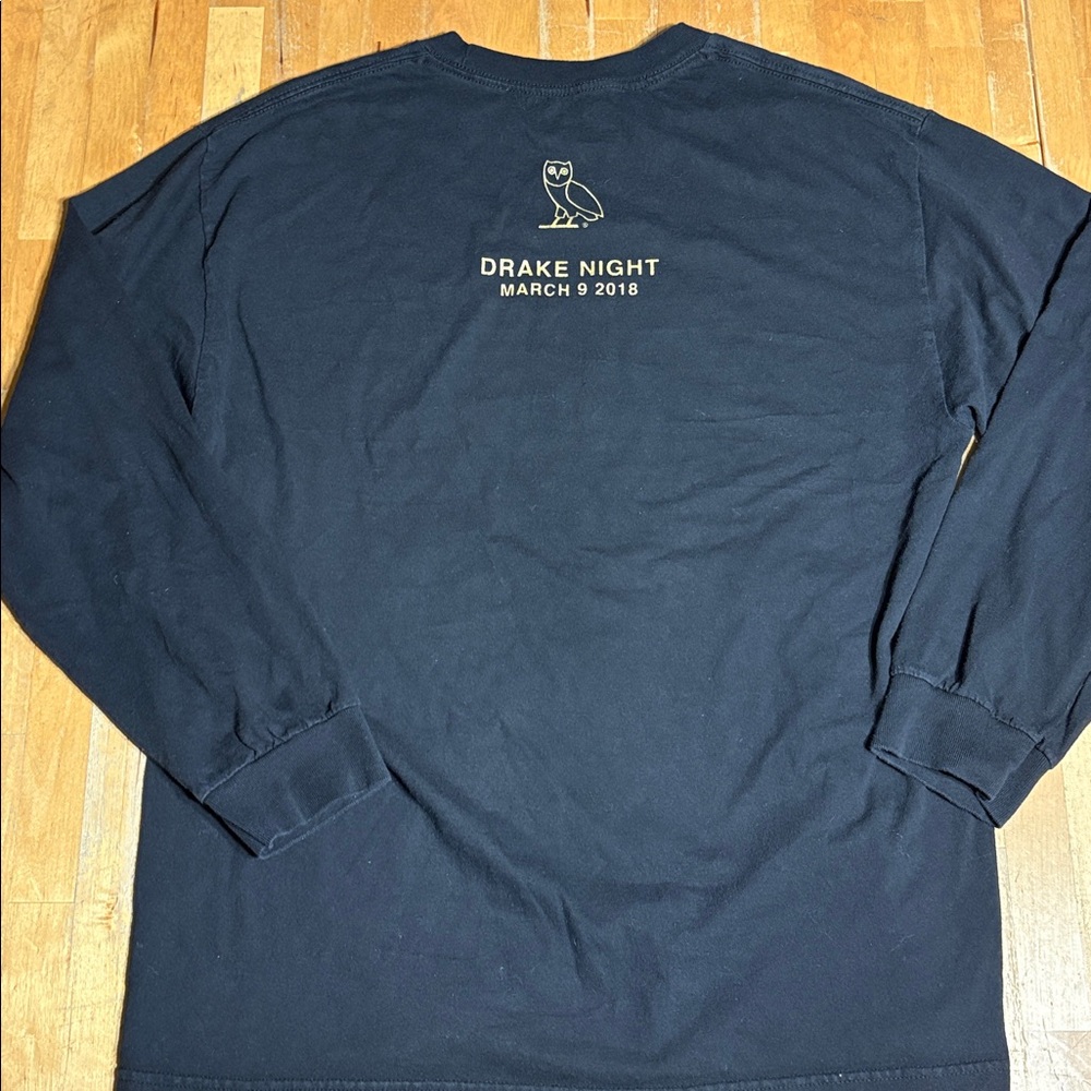 Toronto Raptors OVO Drake night Long Sleeve Shirt - Picture 5 of 8